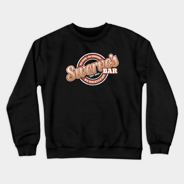 TF - Swerve's Bar (logo) Crewneck Sweatshirt by DEADBUNNEH